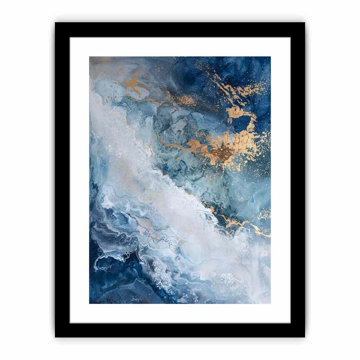 Blue Gold   Art Print