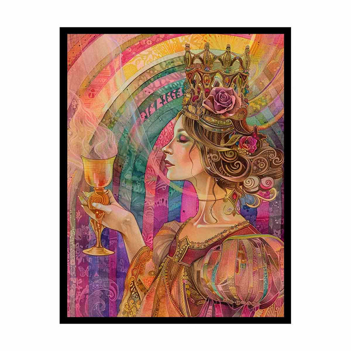 Goddess Of The Rose   Painting