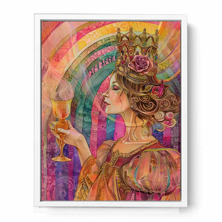 Goddess Of The Rose  Framed Print