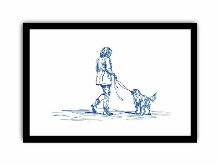 Walk   Art Print