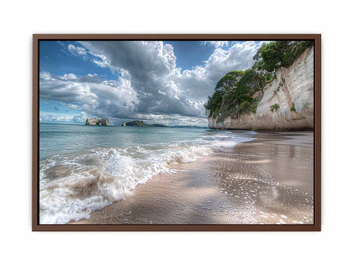 Cathedral Cove New Zealand  Poster