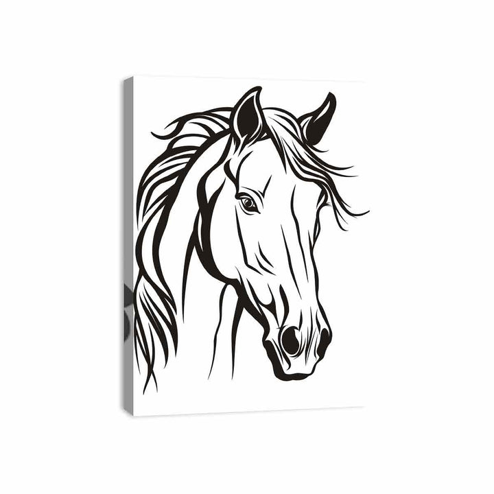 Horse  Canvas Print