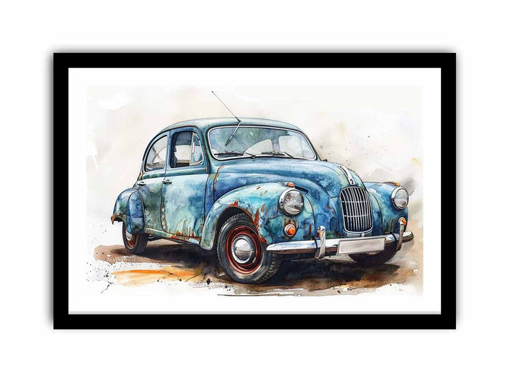 Morris Minor  Art Print