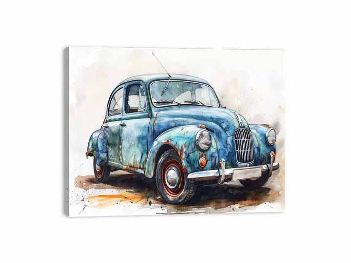 Morris Minor Canvas Print