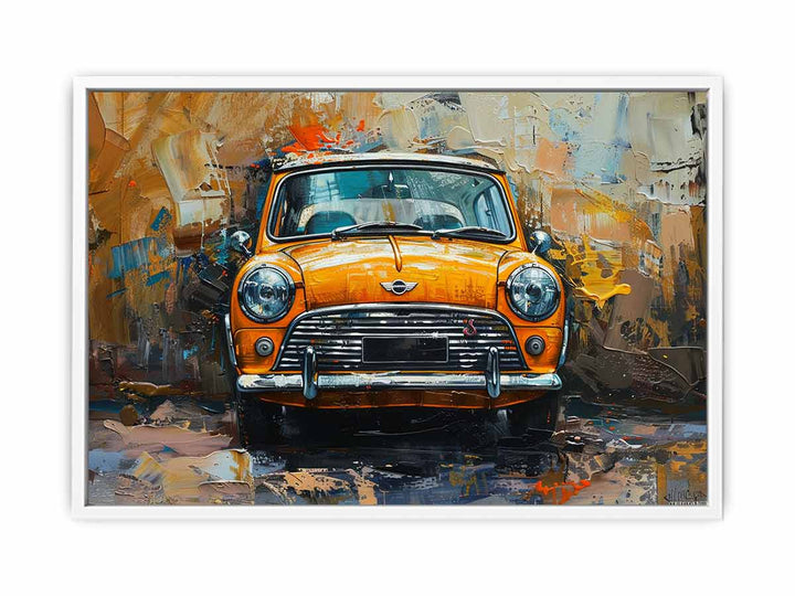 Mini Cooper Framed Print