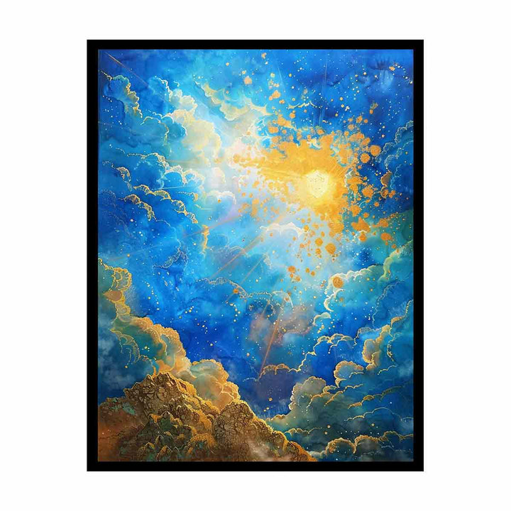 Divine Clouds  Painting