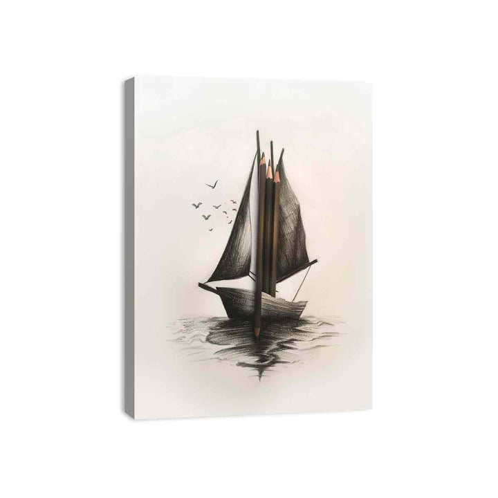 Saling Boat  Canvas Print