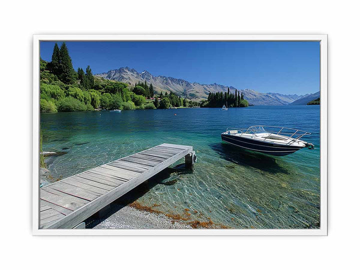 Lake Wakatipu  Framed Print