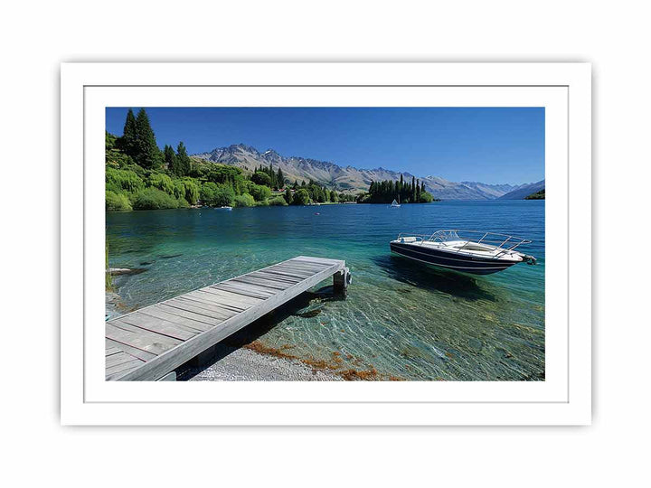 Lake Wakatipu  Streched canvas