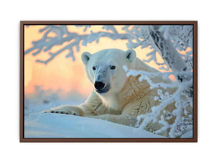 Cute Polar Bear  Poster