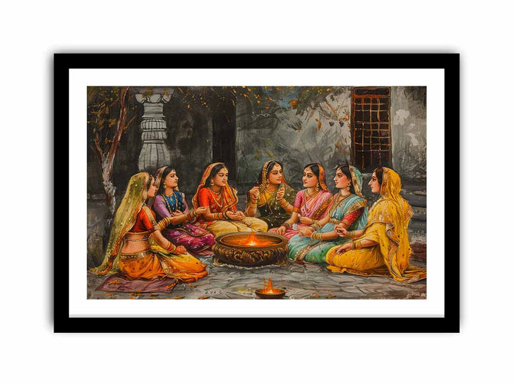 Ancient India   Art Print