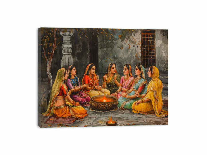 Ancient India  Canvas Print