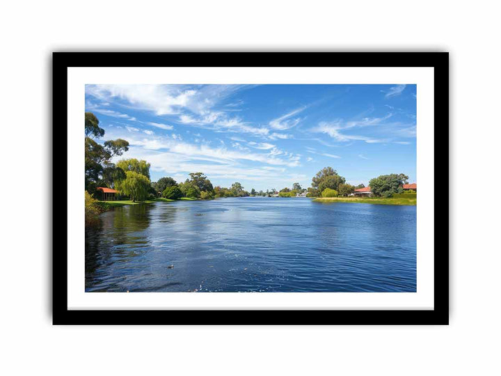 Swan River   Art Print