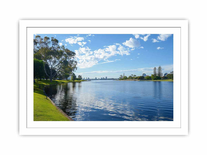 Swan River  Streched canvas