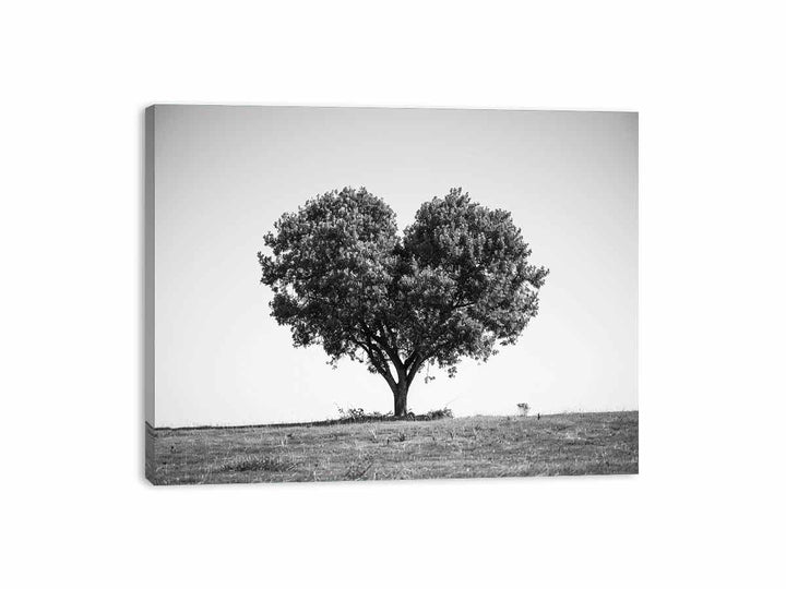 Tree Heart Canvas Print