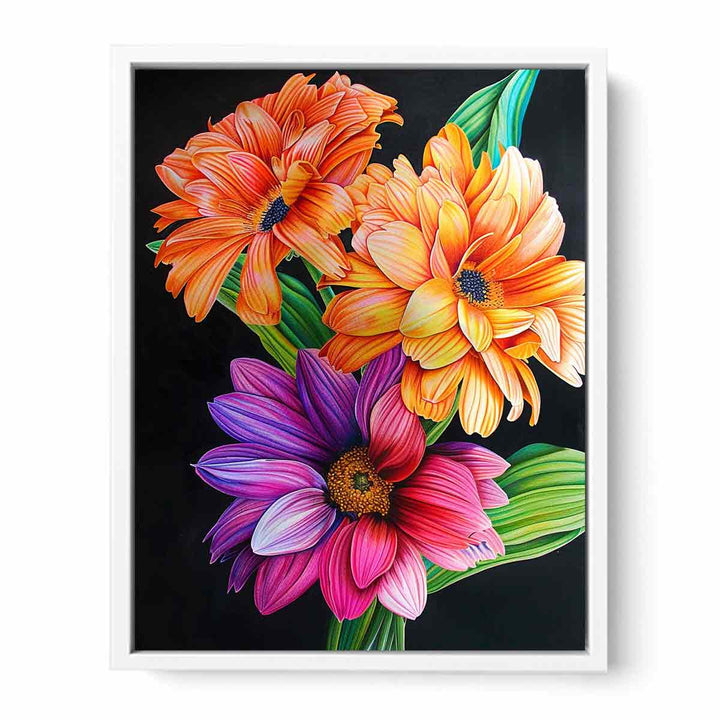 Colorful Flower  Framed Print