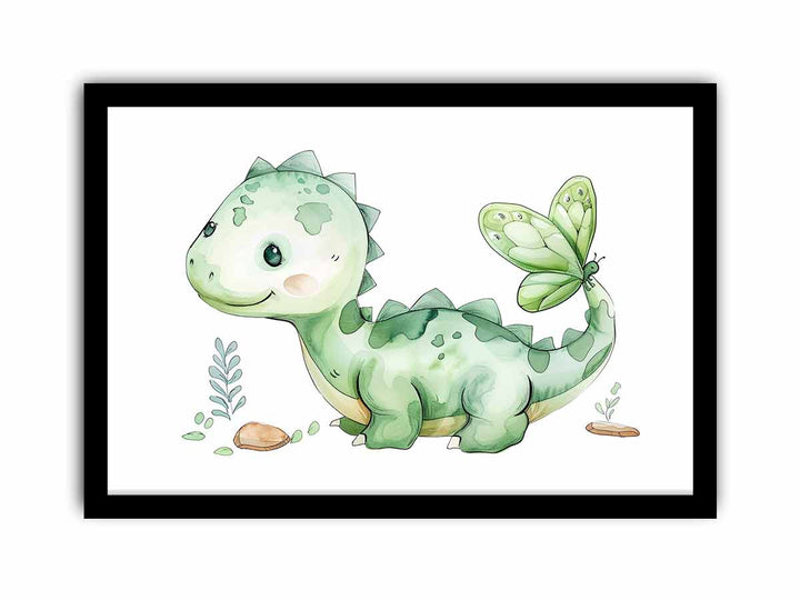 Baby Dinosaur   Art Print