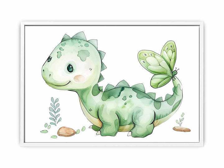 Baby Dinosaur  Framed Print