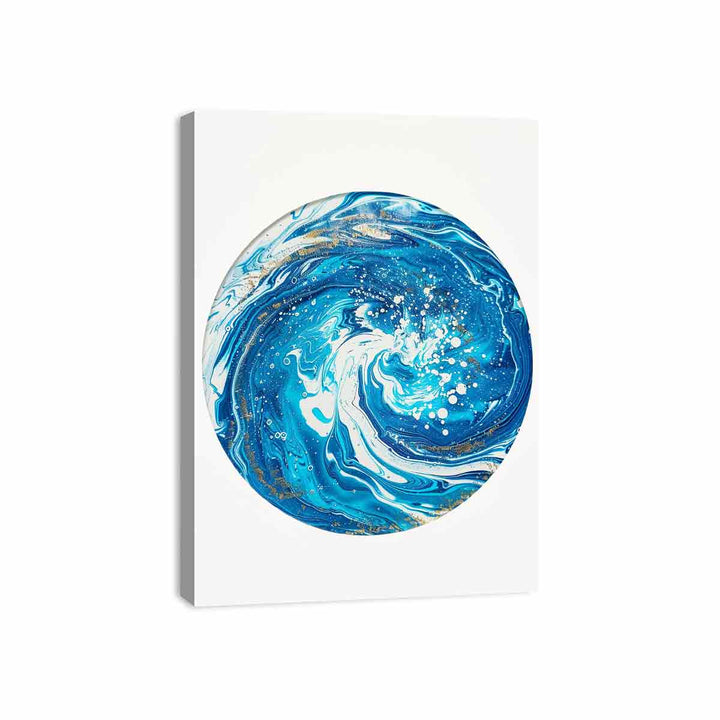 Blue Earth  Canvas Print