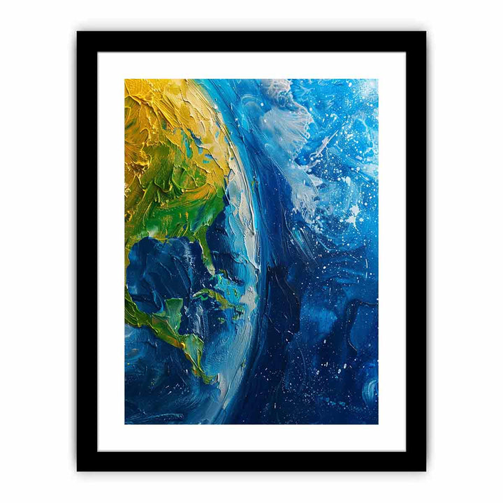 Blue Earth   Art Print