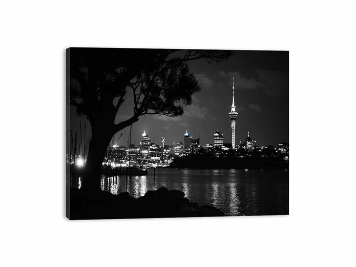 Auckland  Skyline  Canvas Print