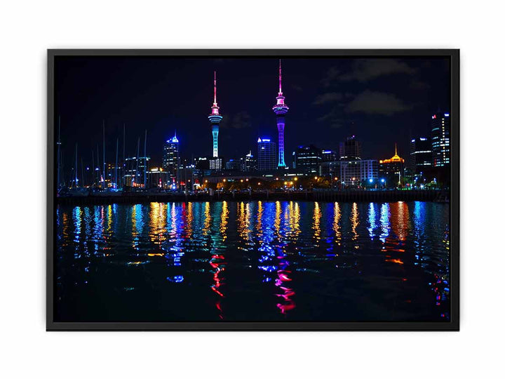 Auckland  Skyline   Painting