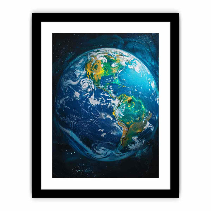 Earth   Art Print