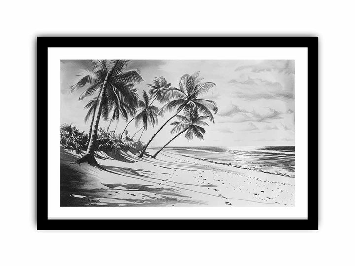 Beach Shore   Art Print