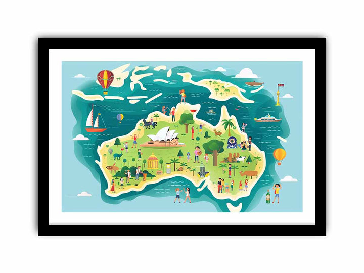 Diverse Australia   Art Print