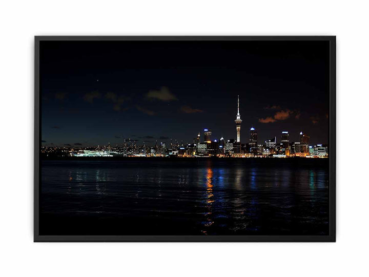 Auckland  Skyline  Painting