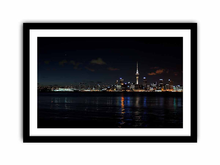 Auckland  Skyline  Art Print