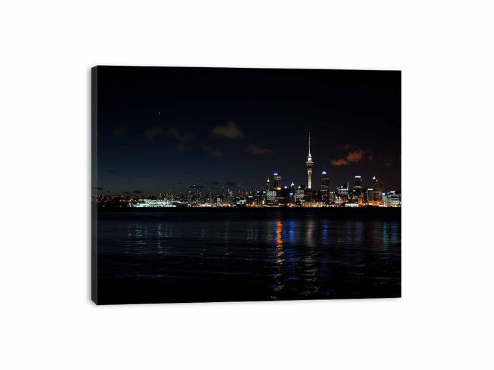 Auckland  Skyline Canvas Print