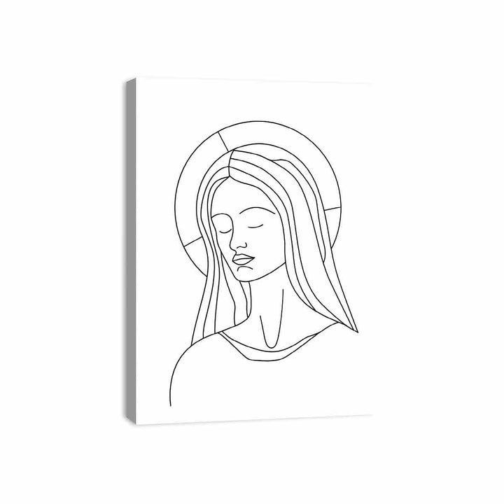 Mary  Canvas Print