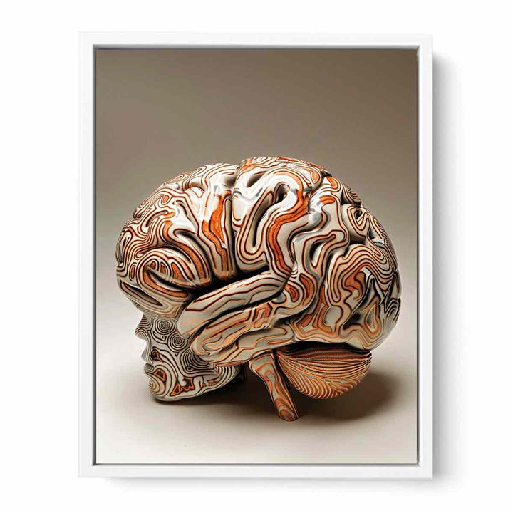 Brain Framed Print