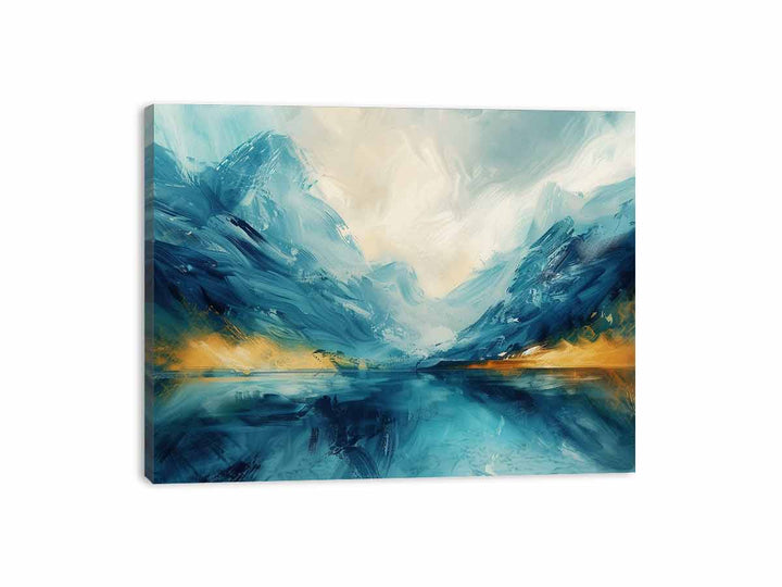 Cool Lake Canvas Print