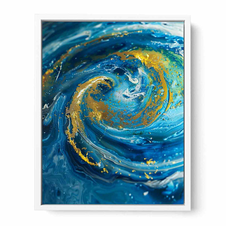 Abstract  Earth Framed Print