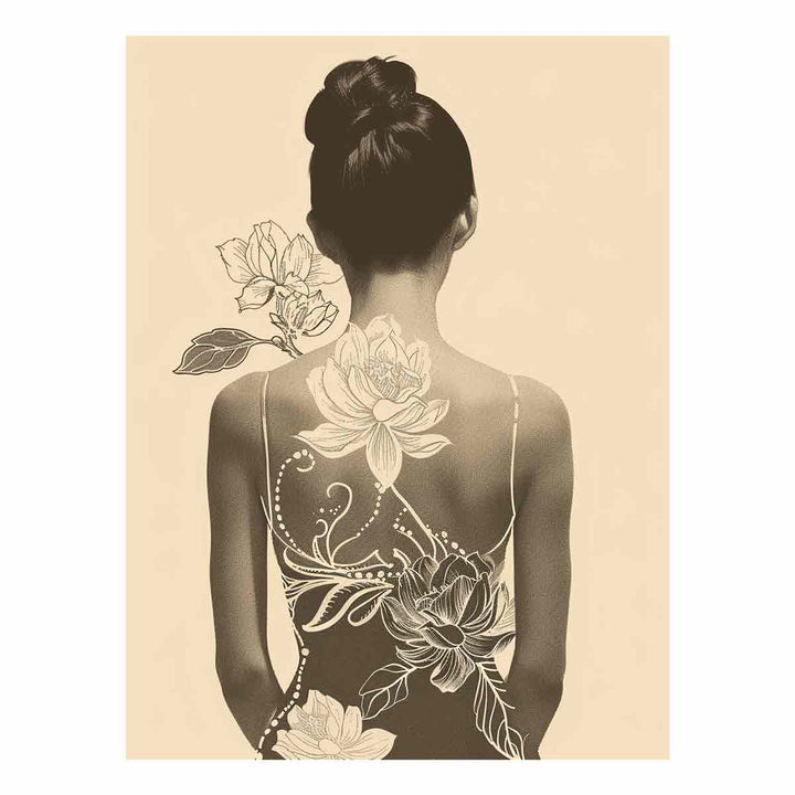 Floral Back