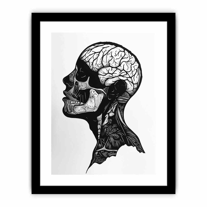 Sharp Brain  Art Print