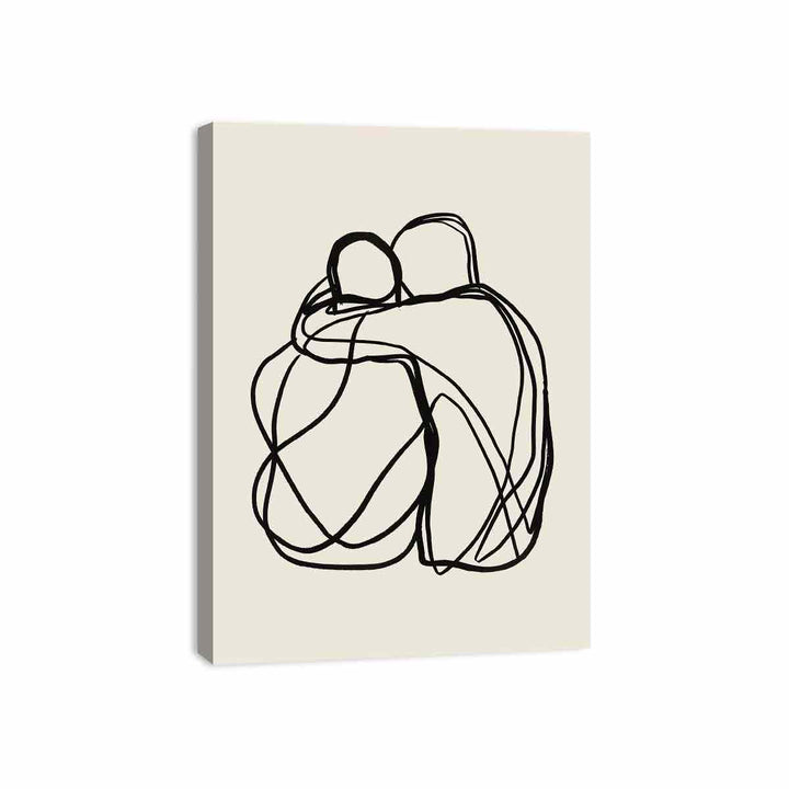 Hug  Canvas Print