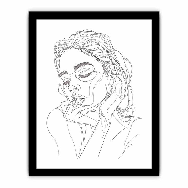 Thinking   Art Print