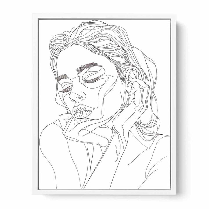 Thinking  Framed Print