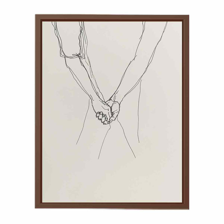 Holding Hands  Poster