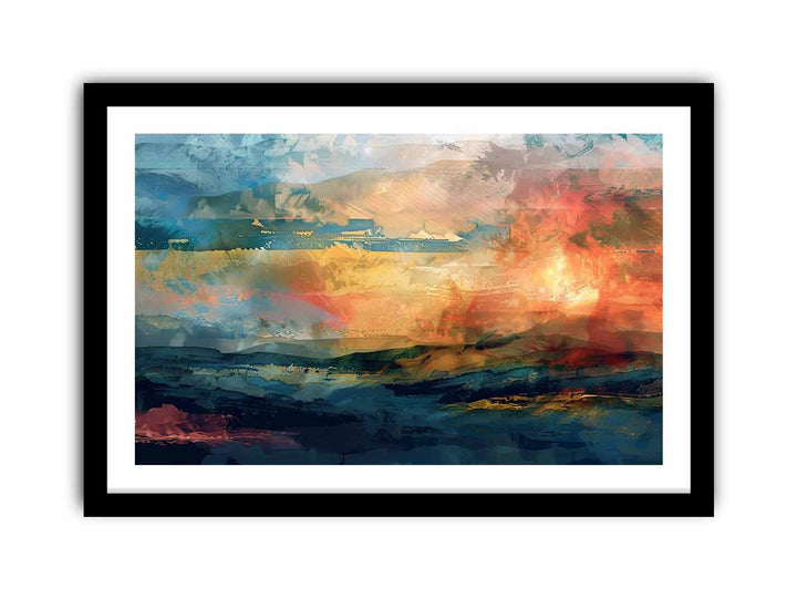 Coastal  Sunset  Art Print