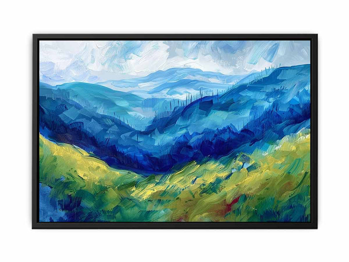 Blue Mountians  Painting