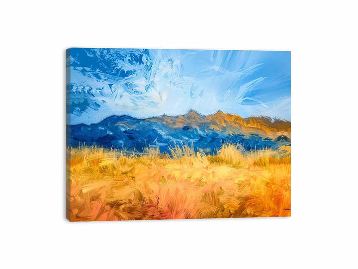 Blue Mountians  Canvas Print