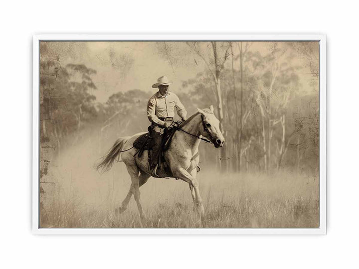 Aussie Ride Framed Print