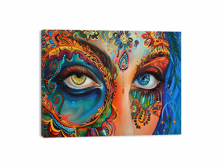 Two Eyes Canvas Print