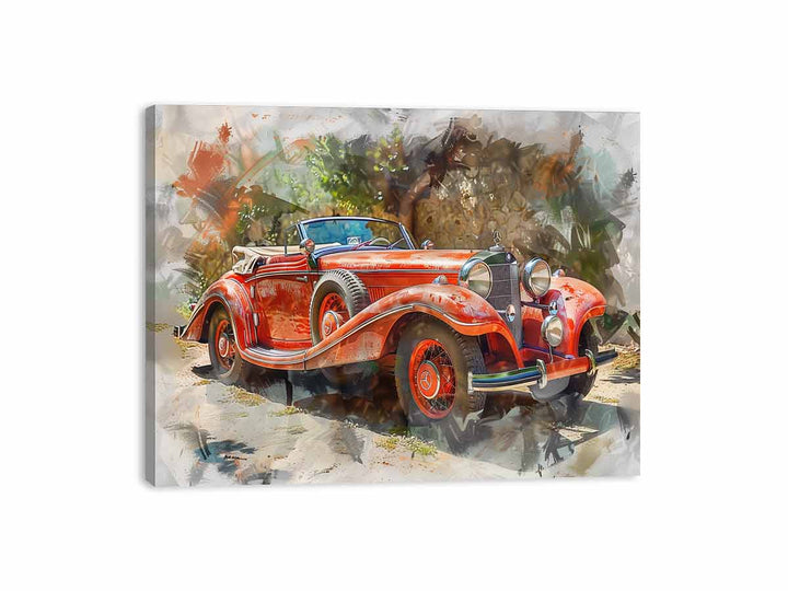 Vinatge Car  Canvas Print