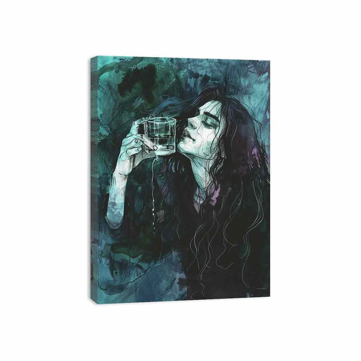 Sip  Canvas Print