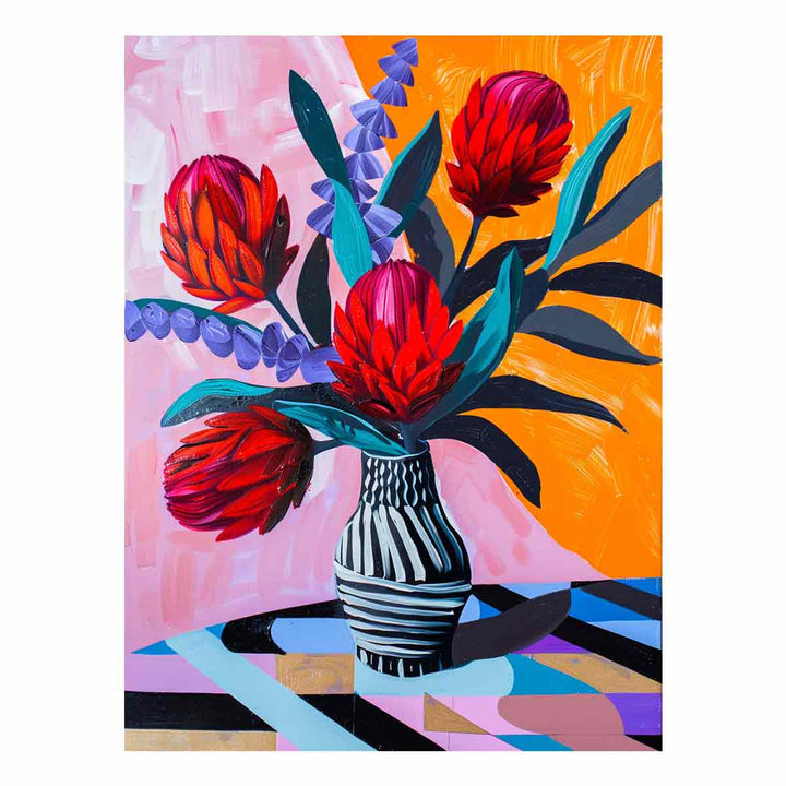 Waratah Vase 